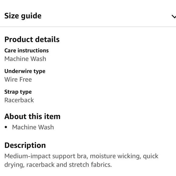 Calvin Klein Women`s Performance Yoga Fitness Sports Bra SizeL - Picture 3 of 9